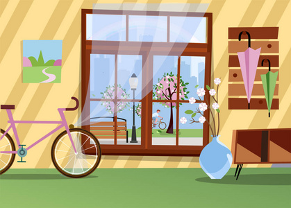 建筑挂灯笼房子图片