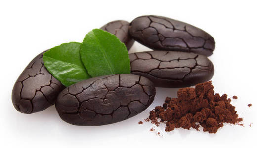 可可豆加工图片