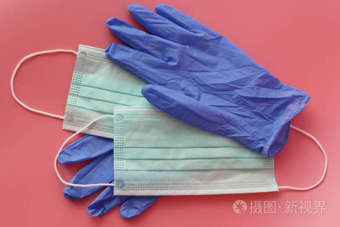 一次性医用口罩和乳胶手套医疗箱基本一次性用品