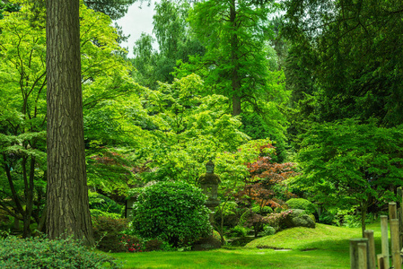 夏季英国公共花园图片