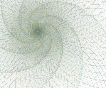 相交曲线.超现实的未来派设计.照片