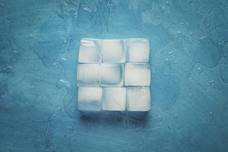 正方形的形状.冰p照片