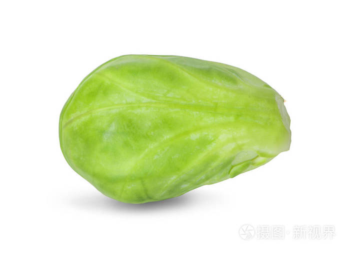 brussels sprouts isolated on white background 