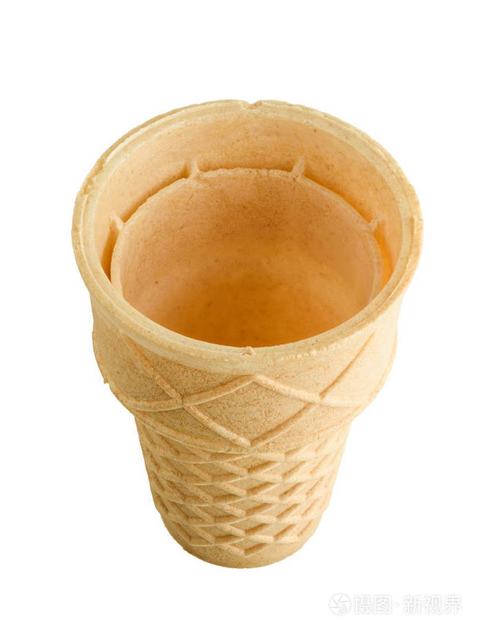ice cream cone isolated