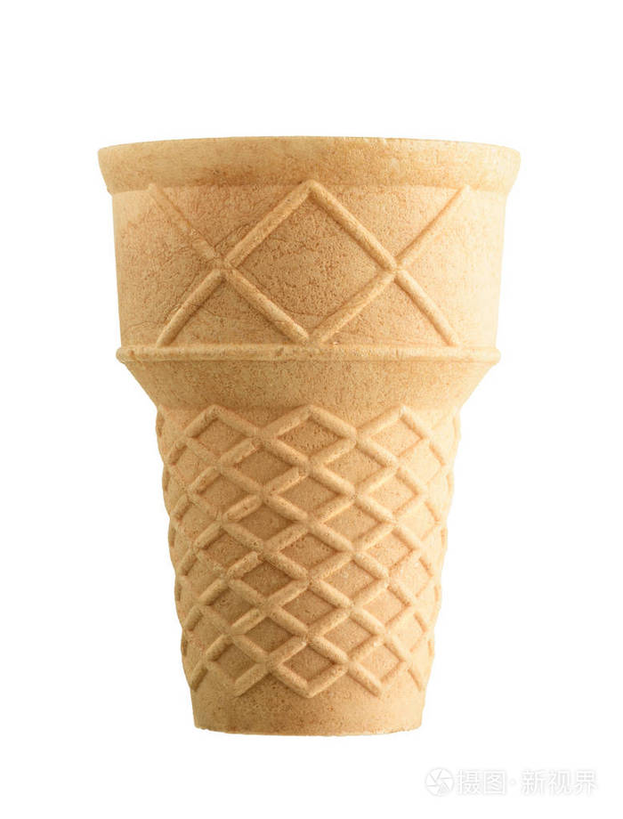 ice cream cone isolated