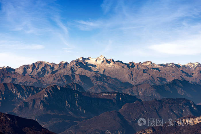意大利阿尔卑斯山阿达梅洛布伦塔国家公园