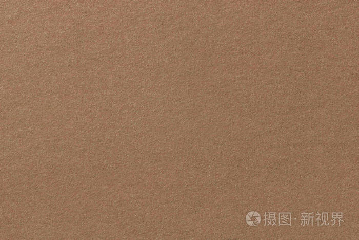 浅棕色亚光麂皮面料特写毛毡的天鹅绒质地
