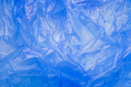 蓝色塑料袋图片