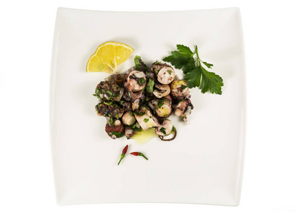 葡萄牙传统风味章鱼沙拉图片