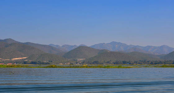 缅甸因乐湖景观图片