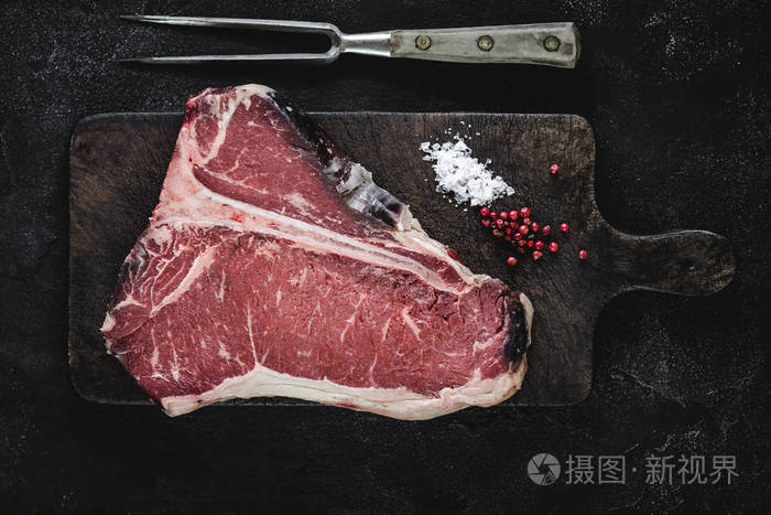 T骨牛排陈年生牛肉