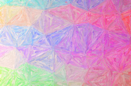 粉红色大色差impasto背景的抽象插图照片