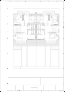 白底建筑工程局部平面图图片