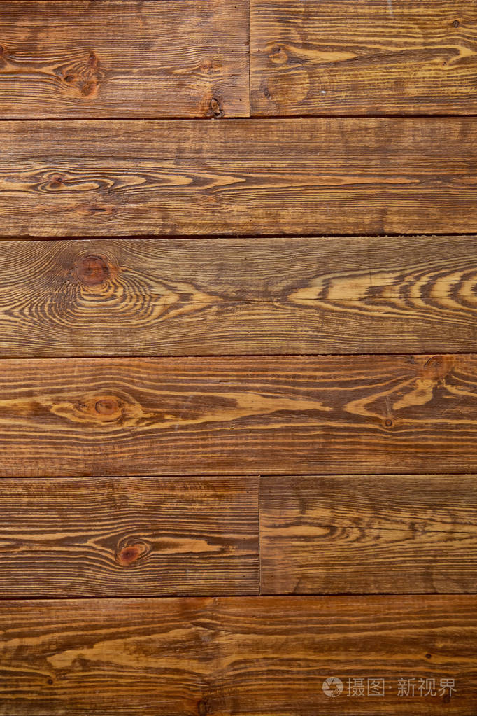 木质背景墙纸纹理概念旧棕色板暖色深色老木桌纹理背景俯视图木质垂直