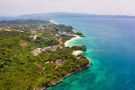 加州长滩风暴过后的长滩全景美国, 加利福尼亚, 长滩冬天城市天际.