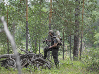森林猎人图片
