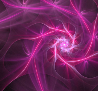 紫色螺旋分形图图片