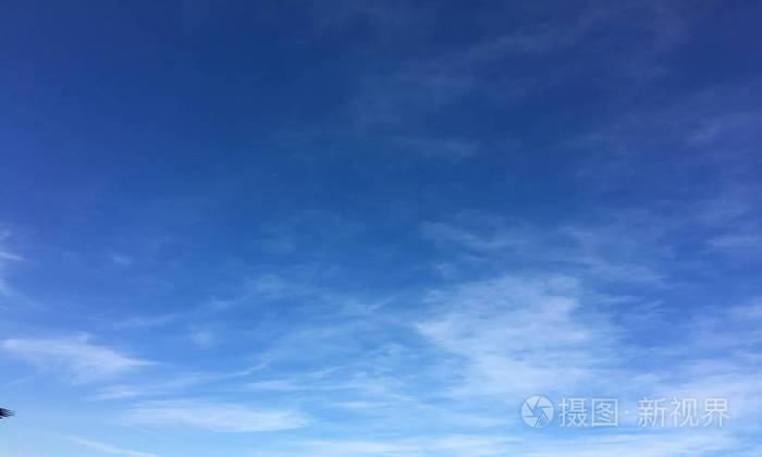 云天蓝色的背景云蓝色的天空