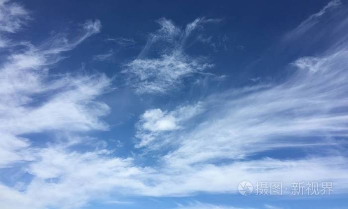 云天蓝色的背景云蓝色的天空