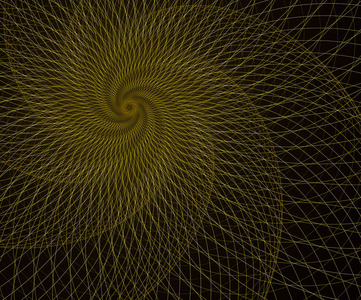 相交曲线.超现实的未来派设计.照片