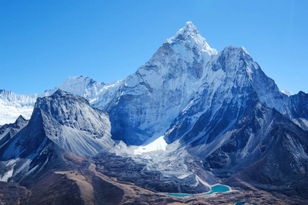 喜马拉雅山脉 全景图图片
