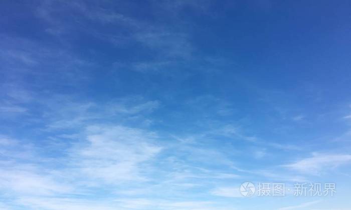 云天蓝色的背景云蓝色的天空