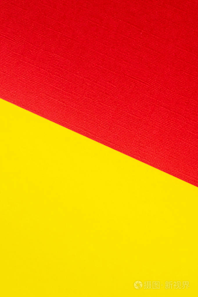 明亮的背景黄色和红色