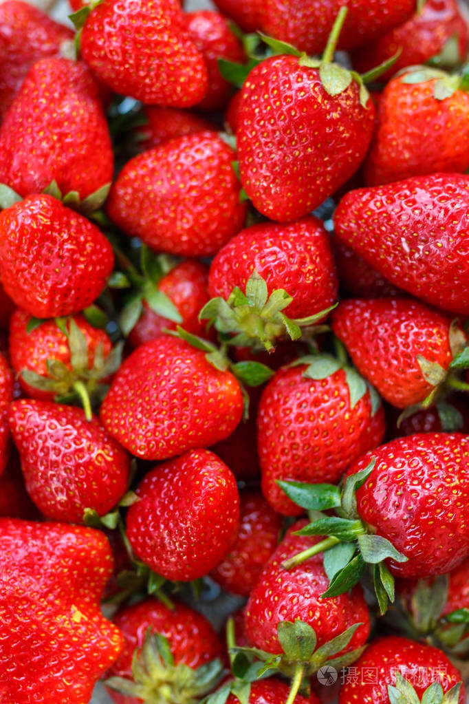 草莓背景草莓味的食物背景
