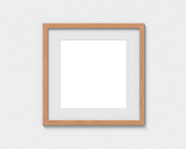 图片或文本的基部为空.3d渲染.照片