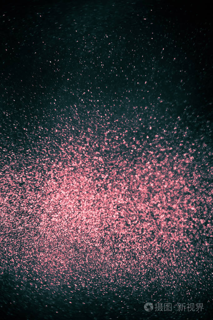 黑色和粉色闪烁的背景色