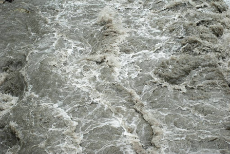 山川浑水的质地,照片