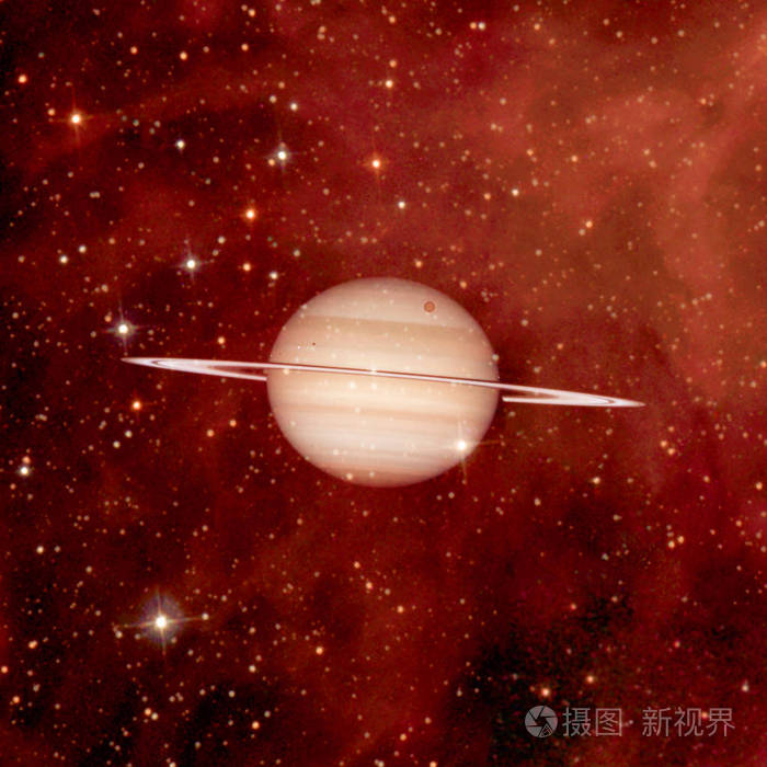 土星这张图片的元素由美国宇航局提供