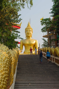 芭堤雅金佛寺图片