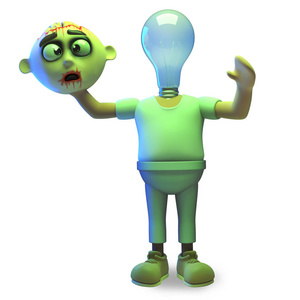 僵尸严重万圣节插图图片