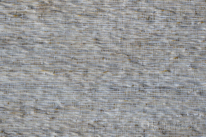 印度尼西亚巴厘岛亚洲白色拼花地毯的细节特写