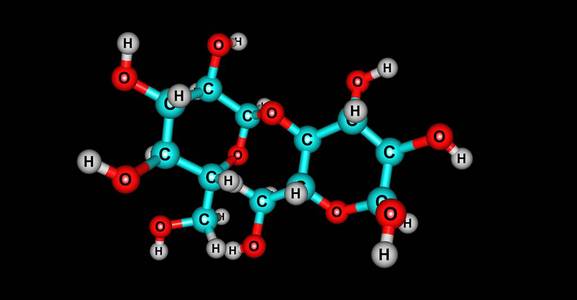 淀粉分子结构的分离照片