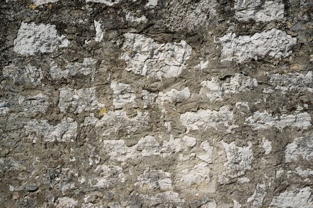 破旧的风化石墙图片