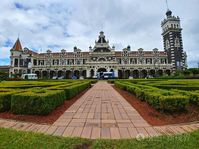 新西兰达尼丁著名火车站