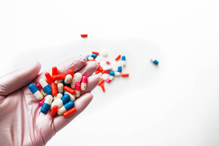 止痛药保健药治疗药物滥用的概念照片