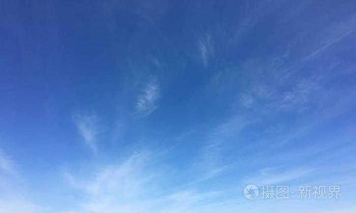 云天蓝色的背景云蓝色的天空