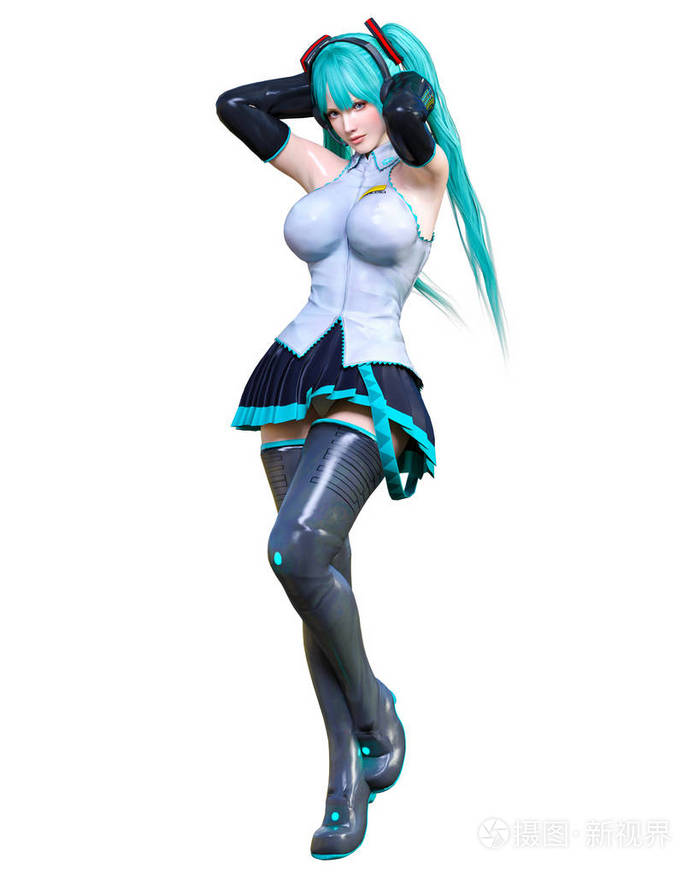 3d漫画cosplay动漫女孩