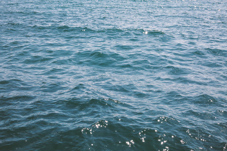 大西洋中午的蓝色水纹理图案图片