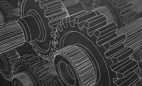 齿轮传动自动化齿轮图标 grunge 水印齿轮齿轮和利剑素描银色齿轮在