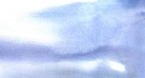 蓝白渐变天蓝色抽象水彩背景.渐变模糊图像.一片蓝白相间的天堂.