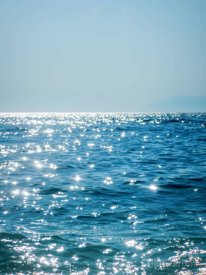 海水表面海水背景