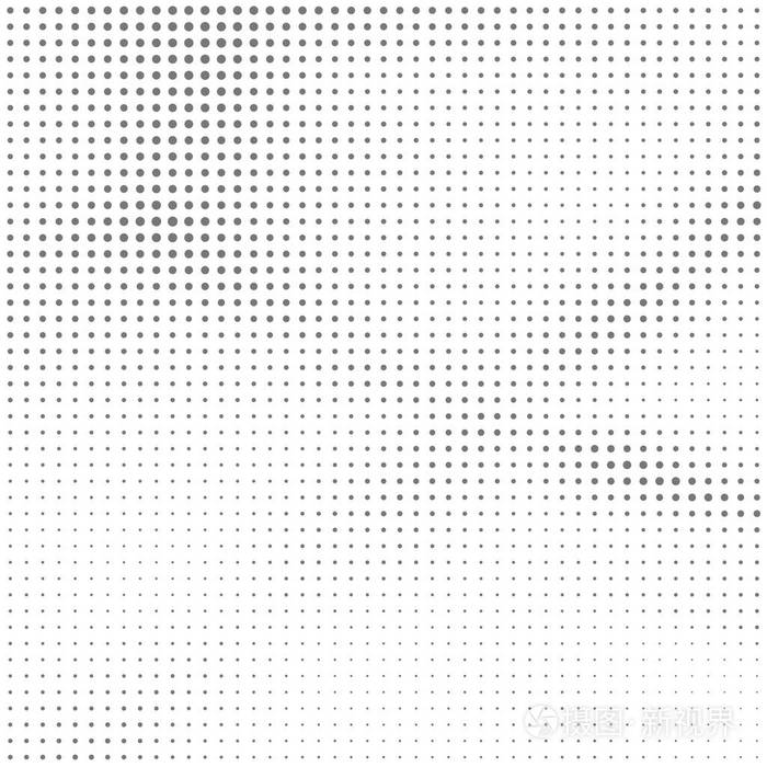 半色调图案一组圆点点状纹理覆盖垃圾模板遇险线性设计波普艺术背景