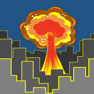 核爆炸图片