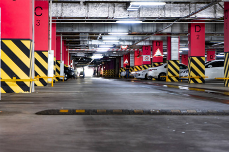 停车场场景图片