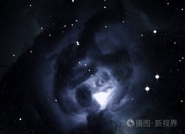 深的 空的 天空 占星术 科学 插图 天文学 寒冷的 幻想