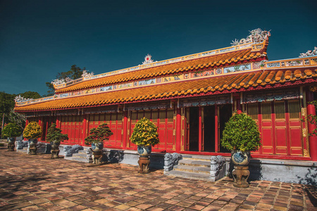 越南顺化皇宫和皇陵照片